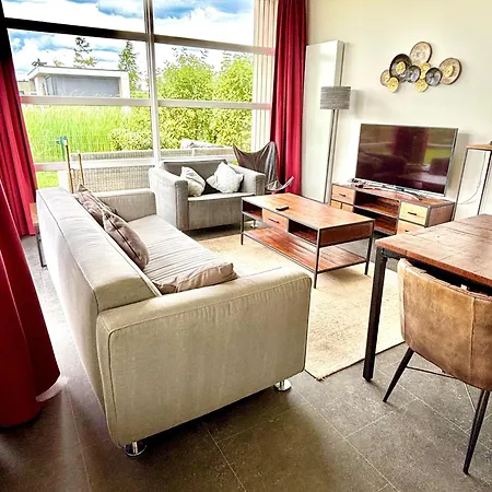 בית נופש Marina Strandbad Riverlodge Mit Zaun Haus Nr 94 Olburgen